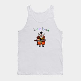 I Am Loved Samurai Warrior Tank Top